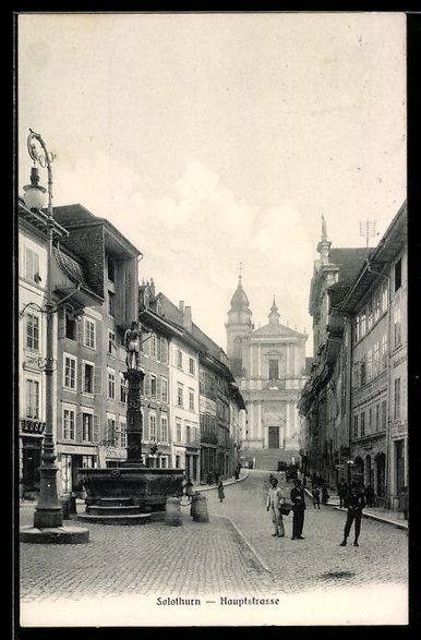 Cartoline postali: AK Solothurn, Hauptstrasse – Usato da Berlin venduto da bartko-reher