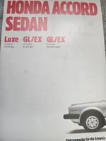Honda Accord Sedan 1600 GL EX Prospekt xx
