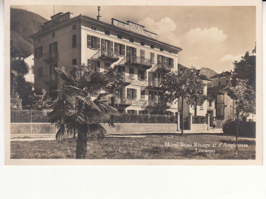 Cartoline postali: Locarno Beau Rivage 1931 – Usato da Bürglen TG venduto da StampGraf