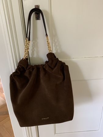 Demellier, Miami-Tasche, NP 615, Wildleder schokoladebraun