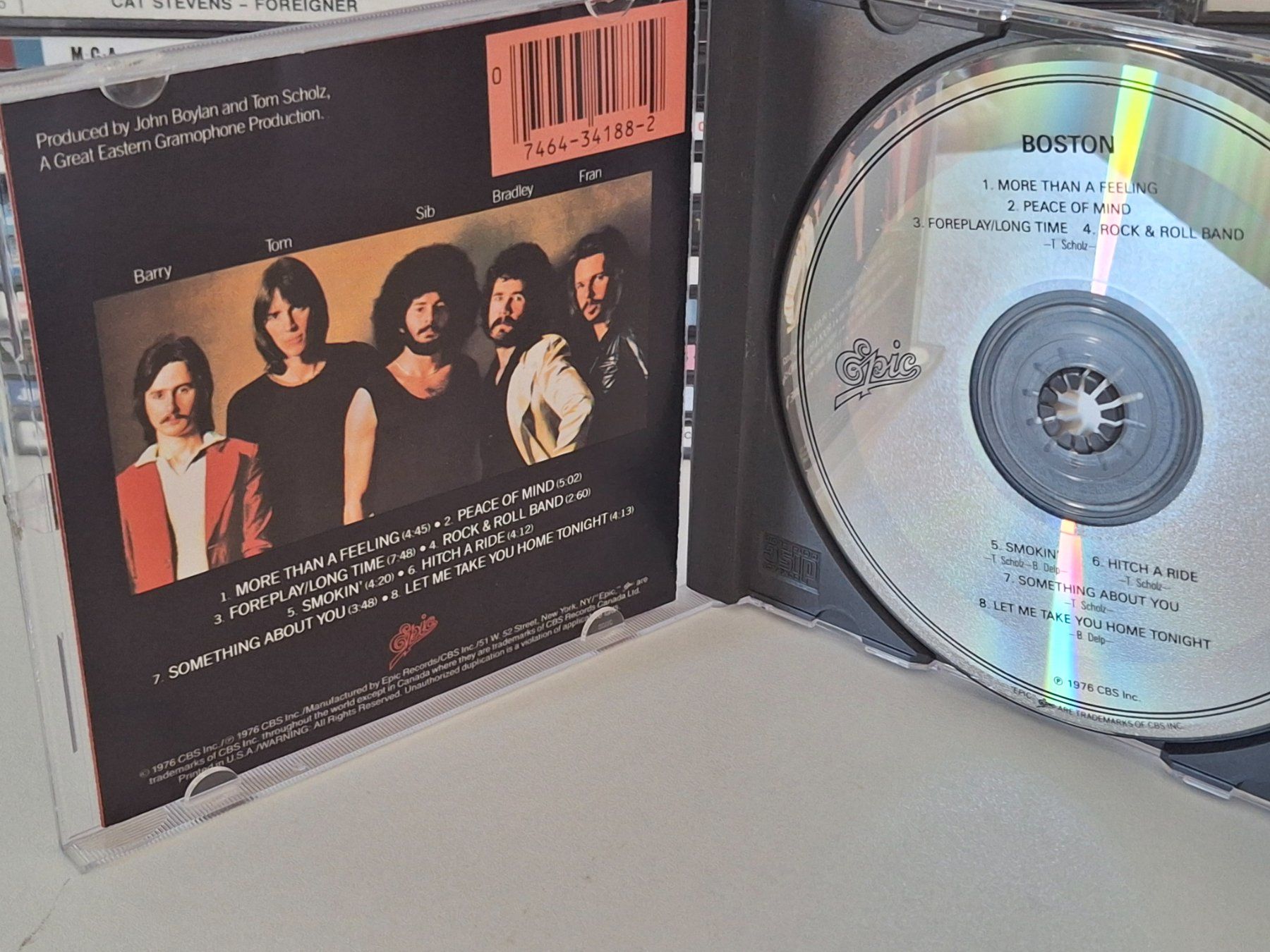 CD: CD Boston - Boston – Usato da Aarberg venduto da Jackup1 2
