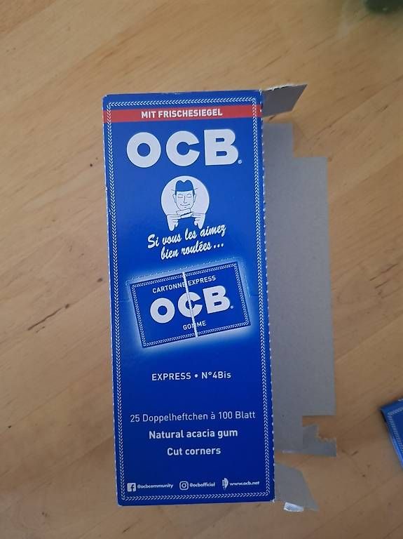 Tabacchi: Original OCB Zigarettenpapiere (weiss) – Usato da unterentfelden venduto da pfahl11 1