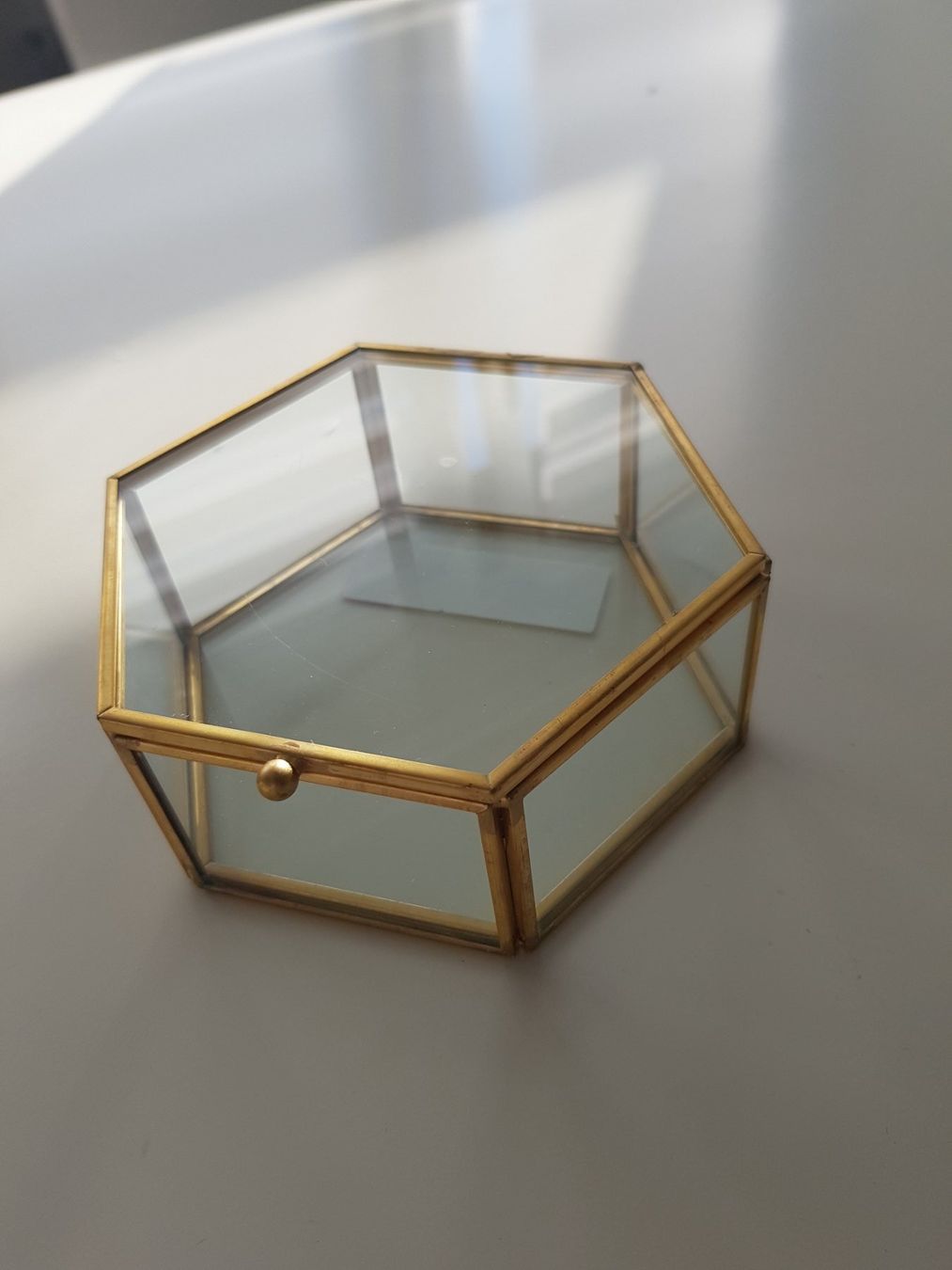 Portagioie: Schmuckschatulle Glasbox NEU – Nuovo (secondo la descrizione) da Münchenstein venduto da beb_tw68