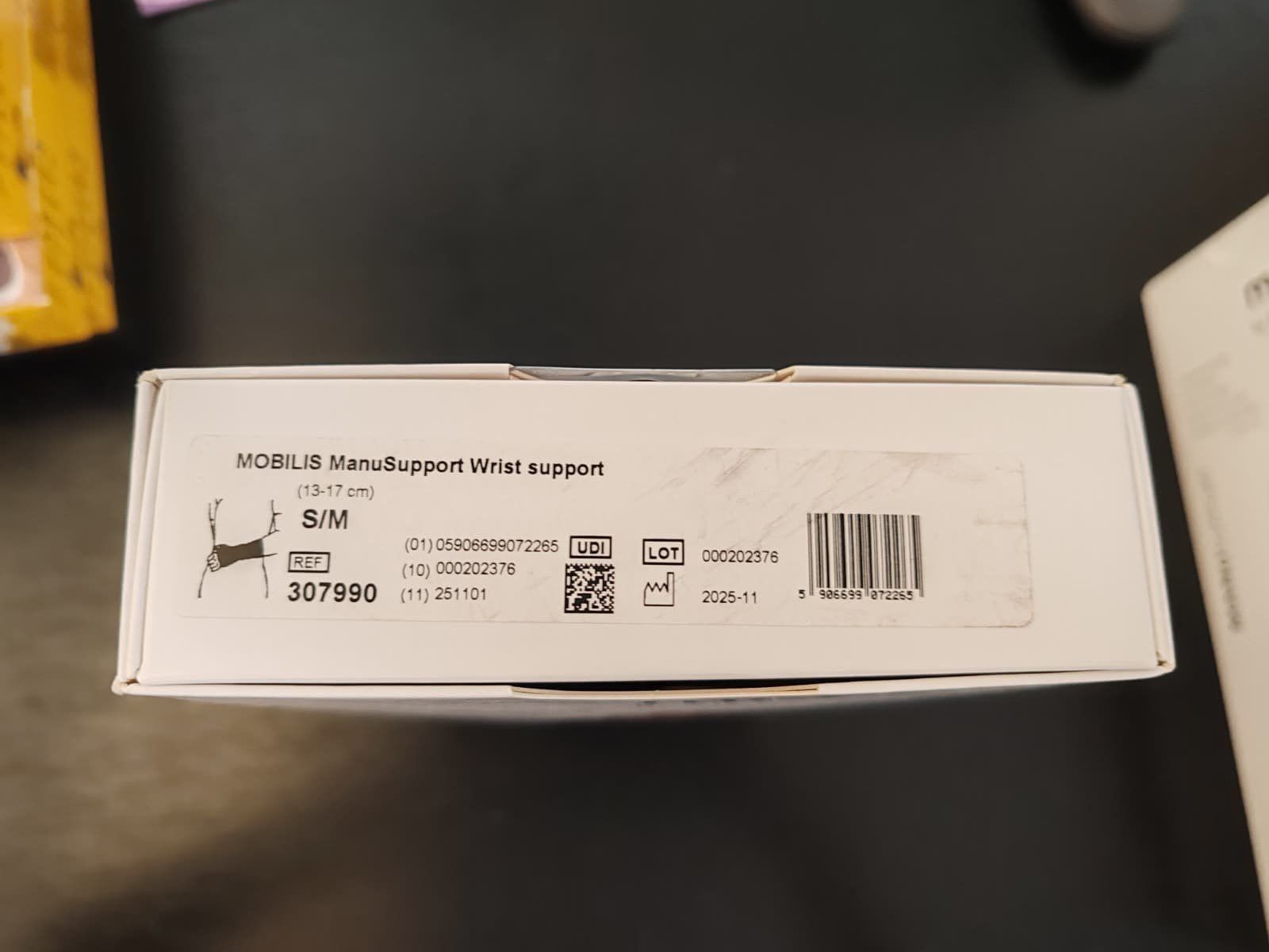 Sigvaris Attrezzature mediche: SIGVARIS ManuSupport Handgelenkbandage S/M – Nuovo e nell'imballaggio originale da Bern venduto da PrettyGood 2