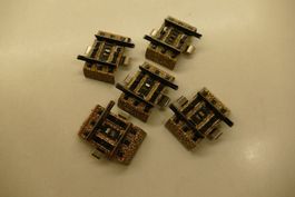 Märklin H0: 5xgerades M-Gleis l=22.5mm