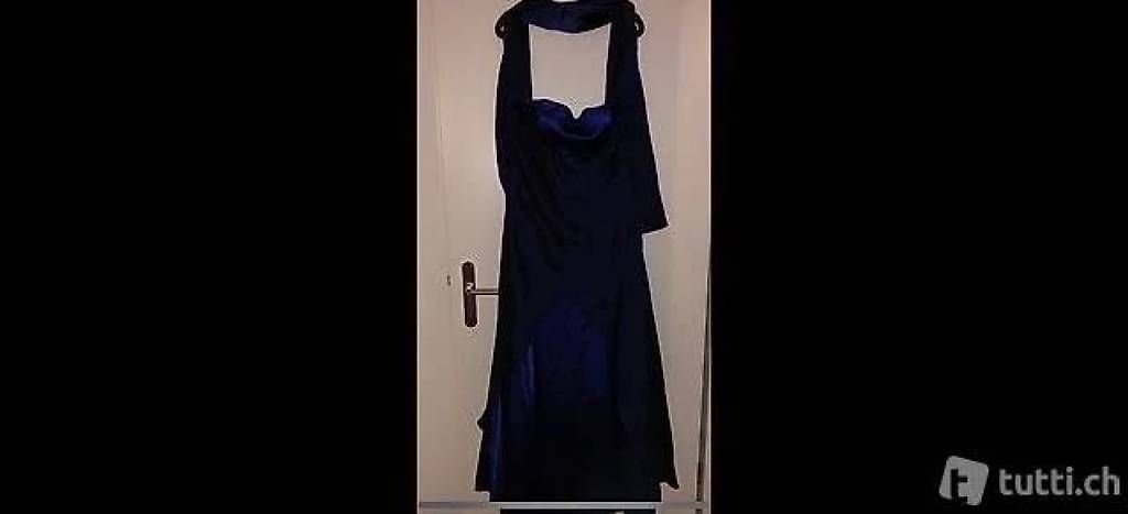 Vestiti: dunkelblaues abendkleid gr. L – Usato da Mörschwil venduto da nvcmi