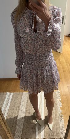 Dress - flower pattern