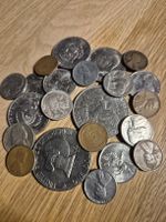 Münzsammlung USA verschiedene Münzen; auch ältere