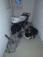 ABC Design Turbo 6S Kinderwagen Komplettset mit Babyschale &