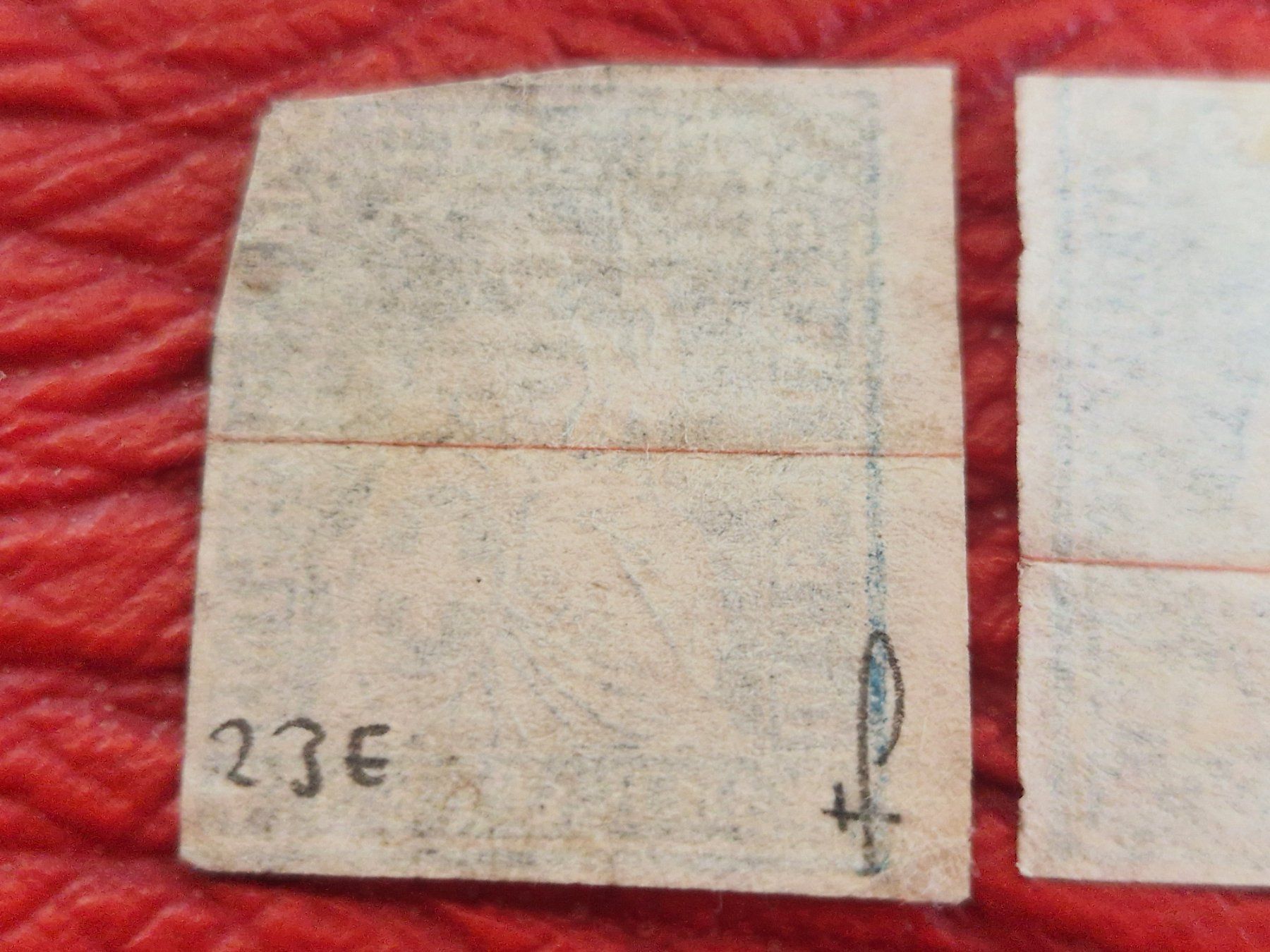 Tous les timbres: Strubel 23E, 2 St., 1x signiert, ab 1.- – D'occasion à Burgdorf par Glossy01 3