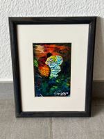 Originales Gemälde von Quintero, 2020, gerahmt, 20x27cm