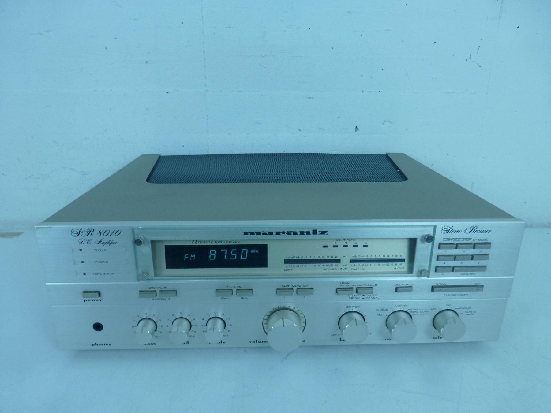 Marantz Amplificatori: Marantz SR 8010 DC Amplifier Stereo Receiver – Usato da Fahrweid venduto da gruenezahn 1