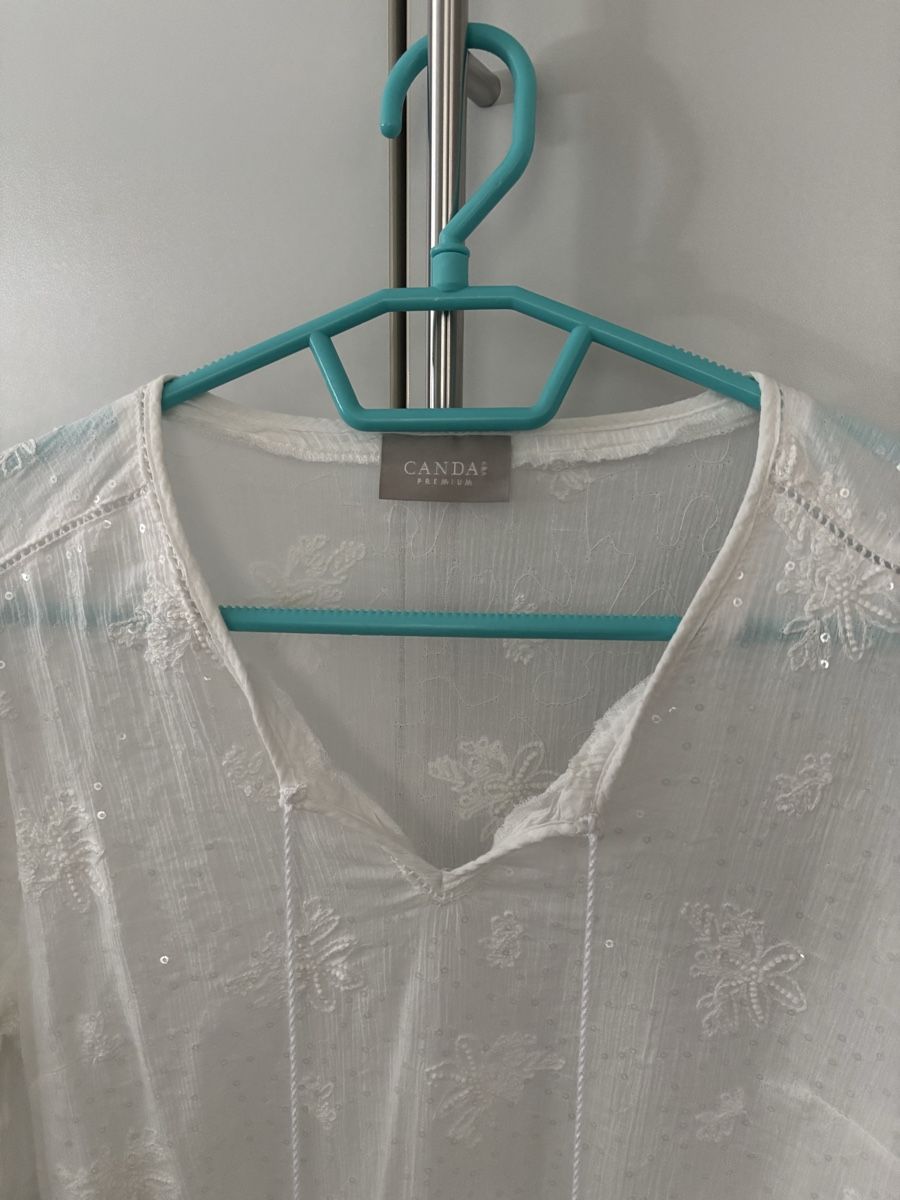 C&A Chemisiers: Damen Bluse weiss Grösse M neuwertig – D'occasion à Langenthal par mic_r7gc 1