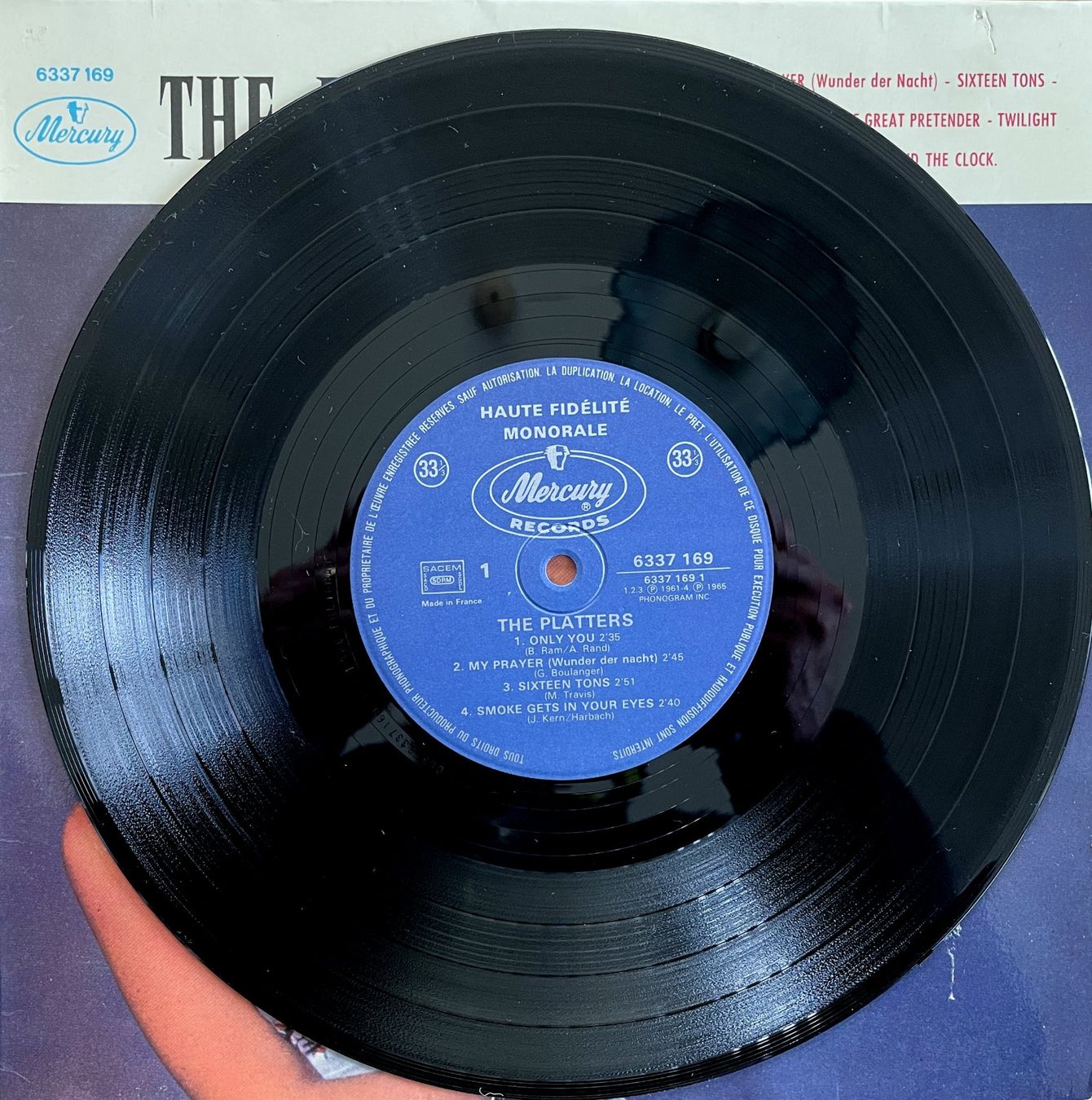 Dischi in vinile: The Platters LP 10' - Only You – Usato da Savagnier venduto da Ne2065 2