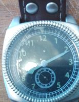 Vintage Fliegeruhr mit Lederarmband - Top Zustand!