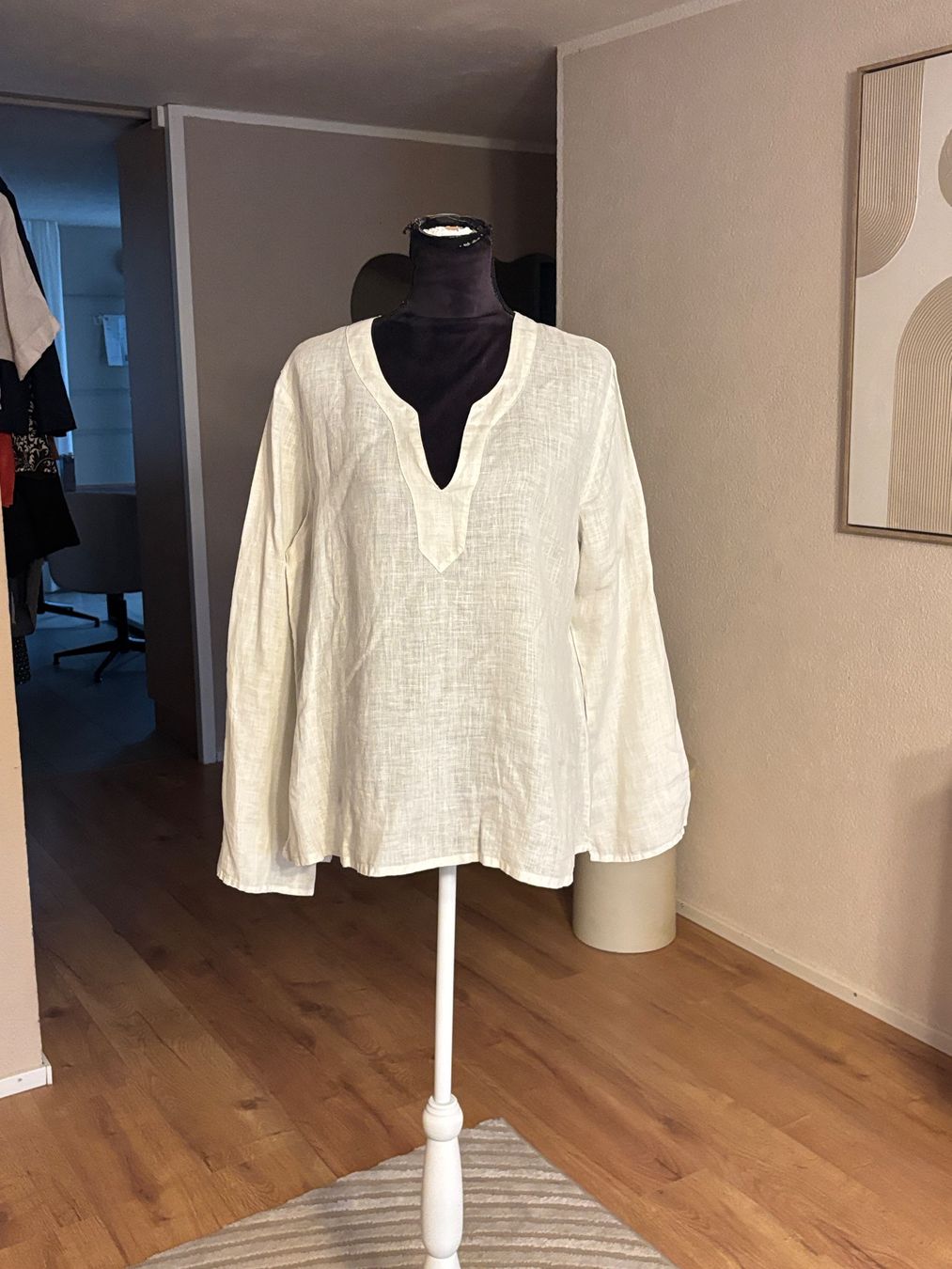 Camicette: Emily Van Den Bergh Bluse 100% Leinen – Usato da St. Margrethen SG venduto da dijanaO