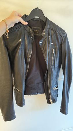 Lederjacke
