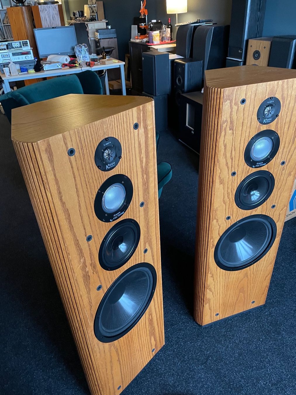 Infinity Casse acustiche: 1Paar Infinity Kappa 8.2i Eiche – Usato da Frick venduto da hifimarkt 2