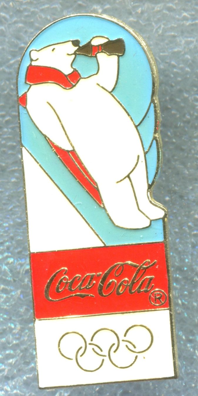 Coca-Cola Plaquettes & Badges: Coca Cola Eisbär  Skeleton – D'occasion à Winterthur par Sammleroase