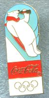 Coca Cola Eisbär  Skeleton
