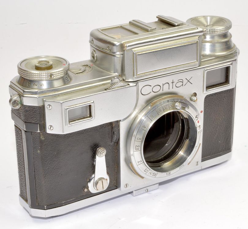 Contax Appareil photo: Contax III Gehäuse / body chrom 2316/11 – Défectueux à Bern par Olynon