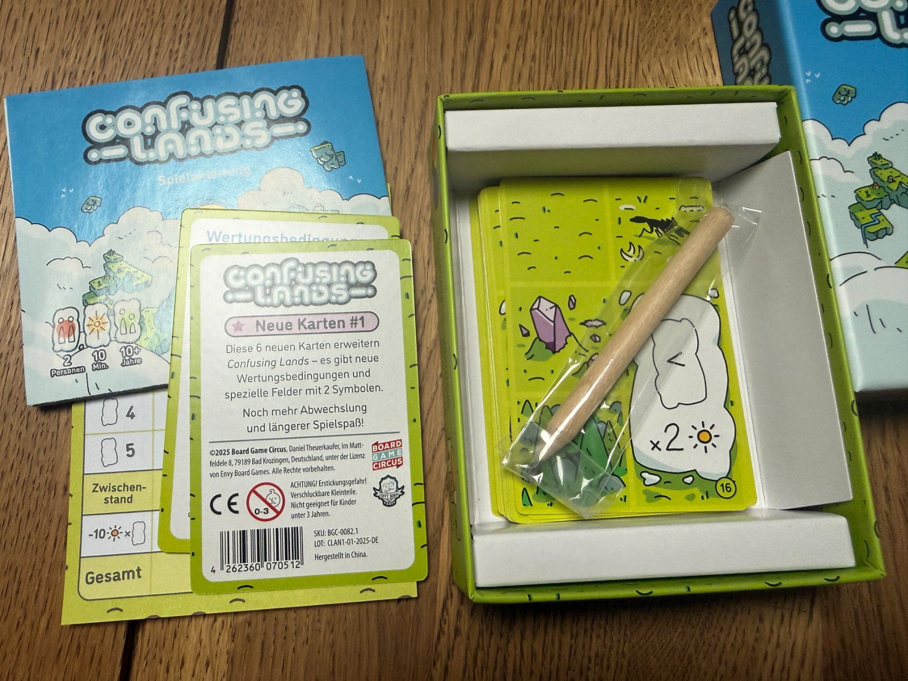 Giochi: Confusing Lands – Nuovo (secondo la descrizione) da Villigen venduto da chrishacky 1