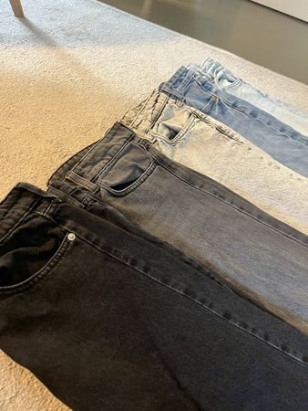5 Damen Jeans grösse 38