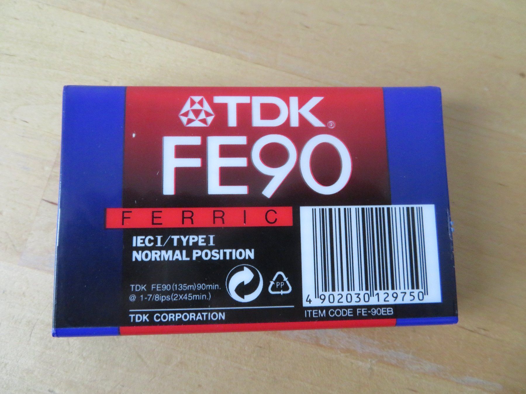 Musicassette: Leer Kassette TDK FE90 Originalverpackt – Nuovo e nell'imballaggio originale da zürich venduto da Goldimmund