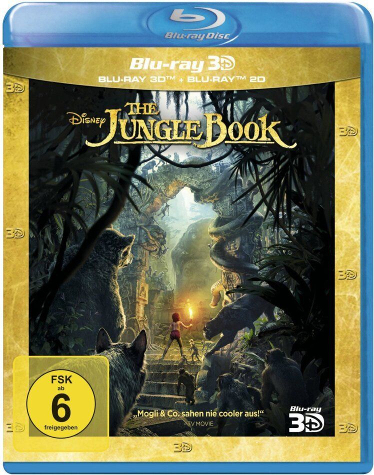 Tutti i DVDs: The Jungle Book  (Blu-Ray 3D + Blu-Ray) – Nuovo (secondo la descrizione) da Bern venduto da Frebo