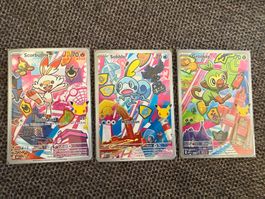 Pokémon: 3er Lot Karten: First Partner Series 2 Set Englisch
