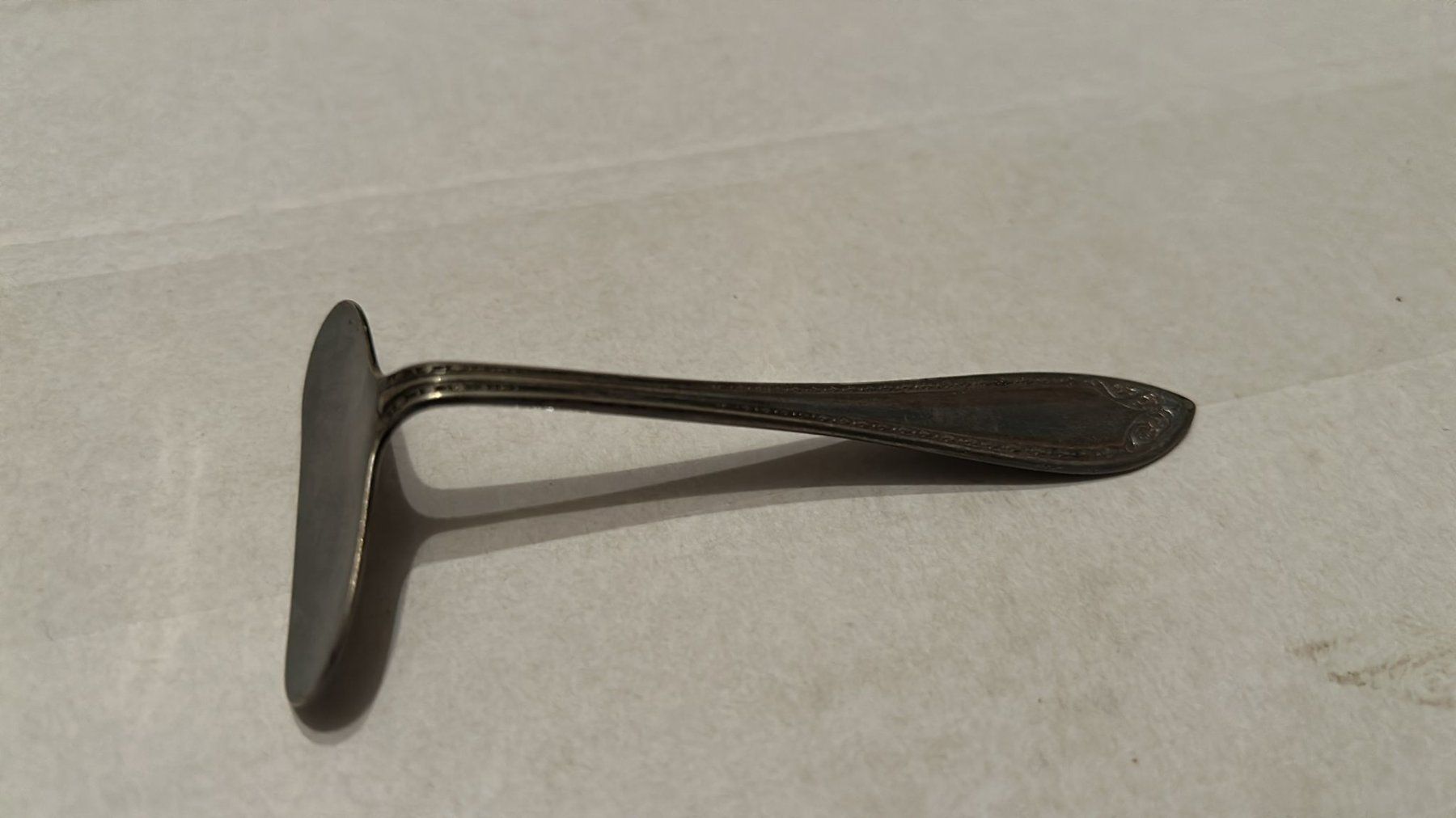 Löffel: Cucchiaino d'epoca con lumaca – Gebraucht aus Melano von H-Sara