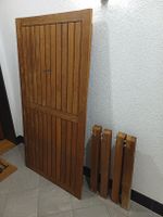 table de jardin en bois