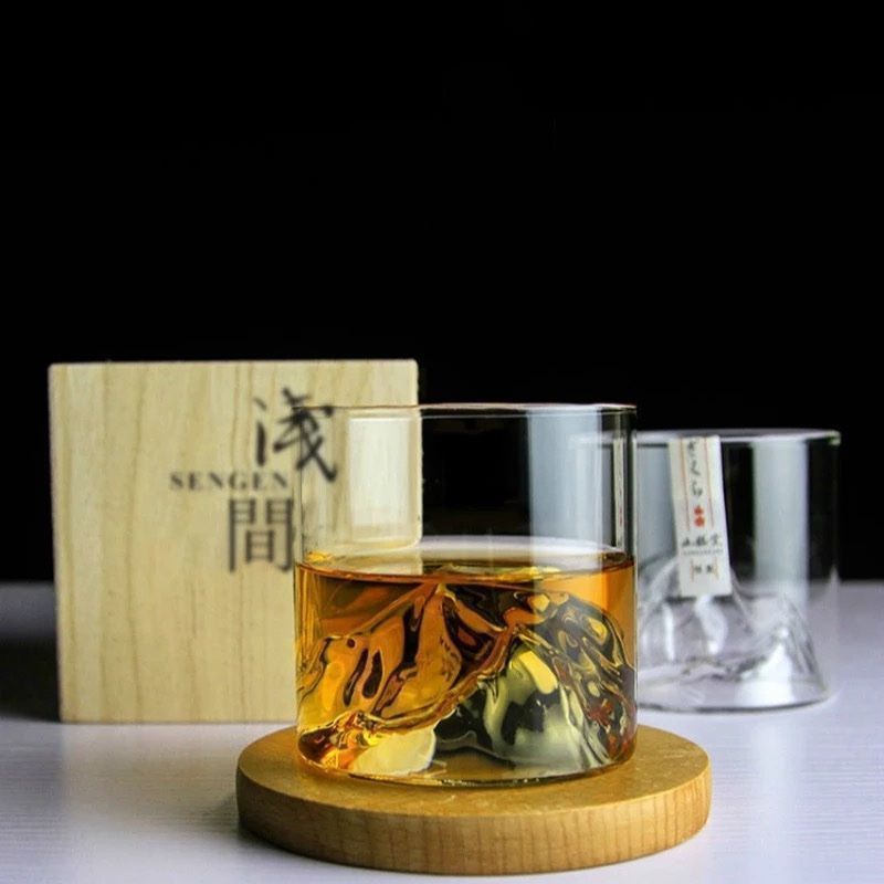 Bicchieri: Whiskey Glas Mountain – Nuovo e nell'imballaggio originale da Flawil venduto da swisstrendshop 1