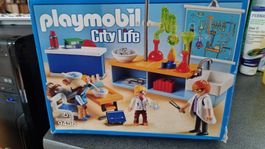Playmobil laboratoire de chimie N°9456