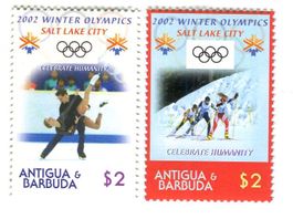Briefmarken "Olympische Spiele". Antigua und Barbuda