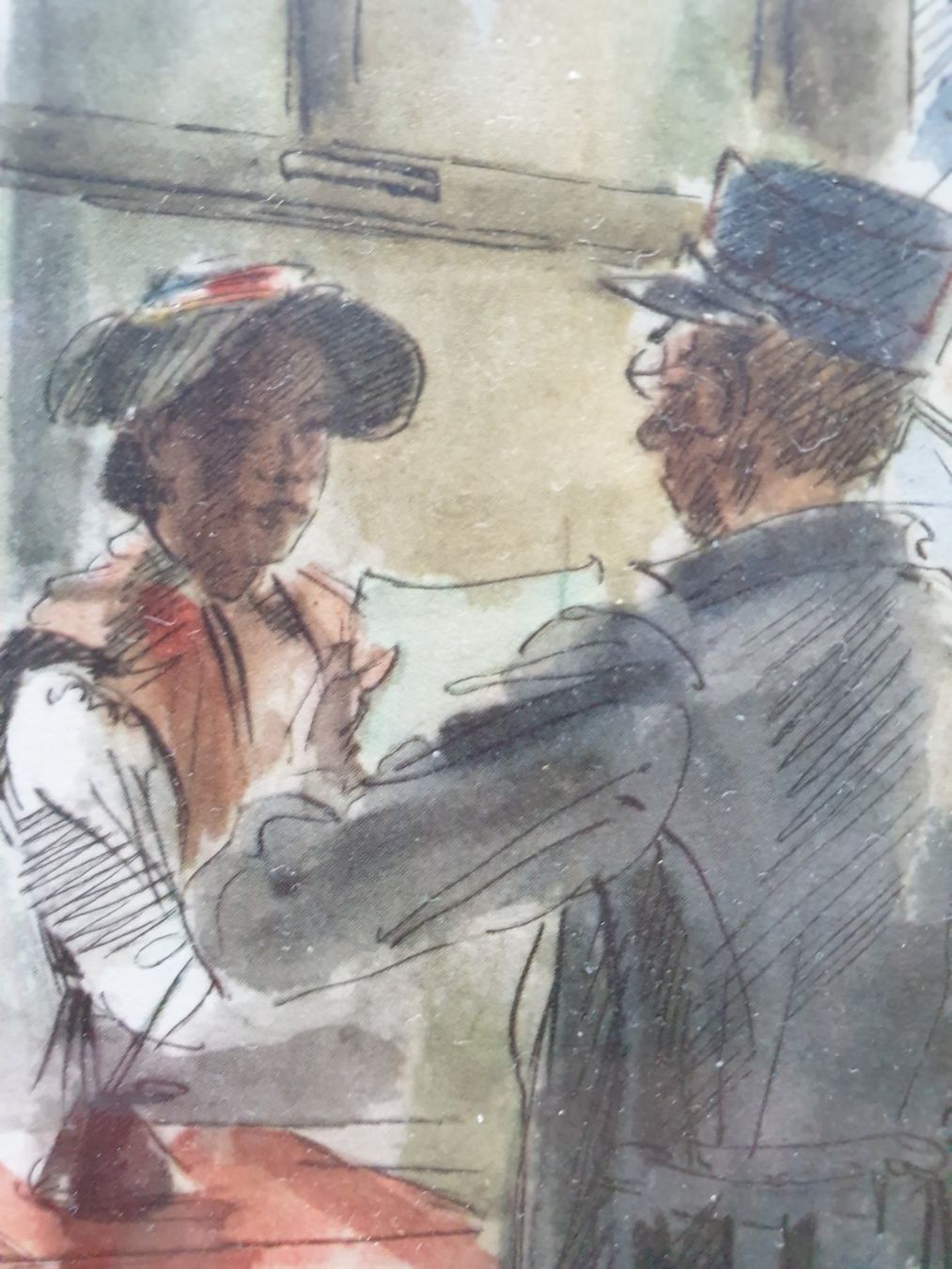 Gemälde: Aquarell / Friedrich Traffelet – Gebraucht aus Zürich von B-Rock 3