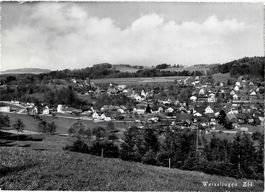 Weisslingen ZH Flugaufnahme Nr.13449 ,  ca.1968