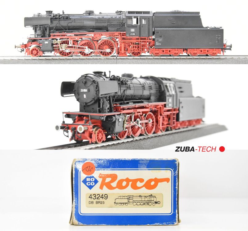 Roco 43249 Dampflok BR 23 DB H0 WS Digital mit OVP (Gebraucht) in St ...