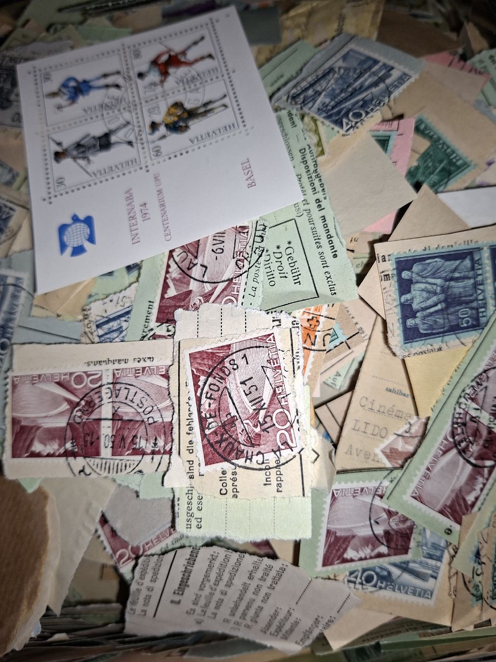Tutti i francobolli: Briefmarken zum ablösen dubletten  – Usato da Balgach venduto da SIMEON27 1