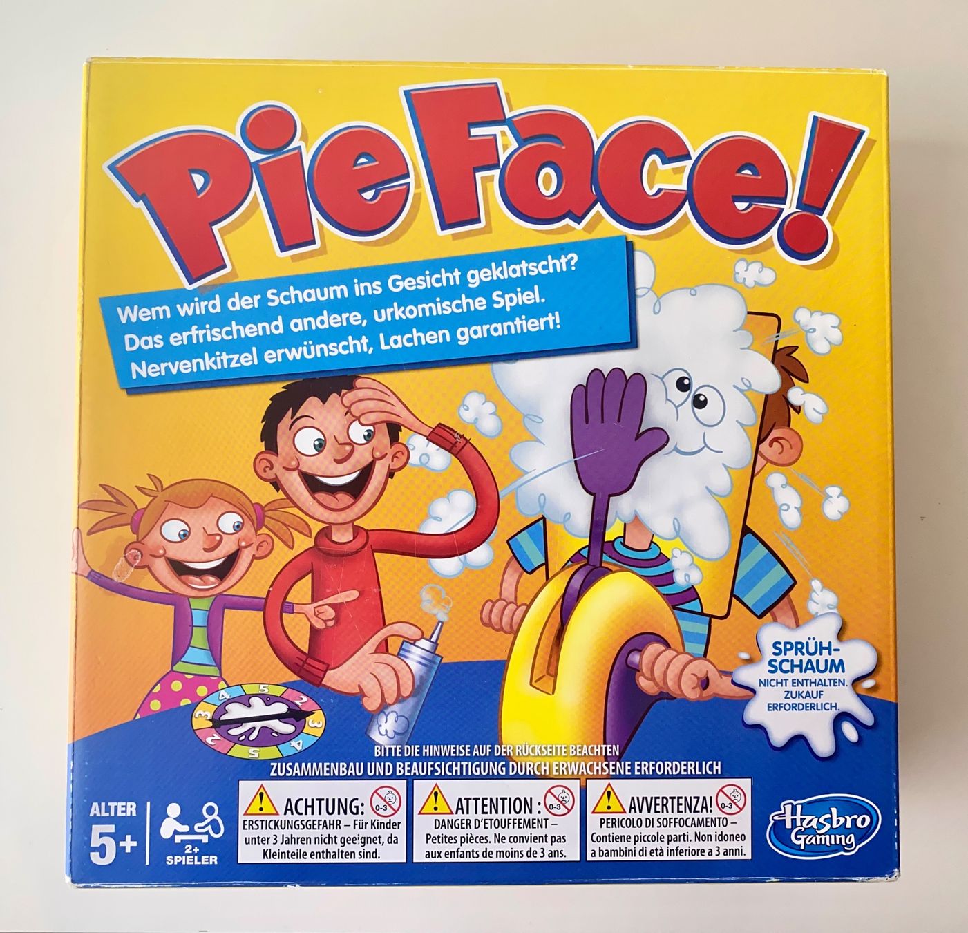 Hasbro Spiele: Pie Face Brettspiel - Top Zustand – Gebraucht aus Mellingen von Lapequenita