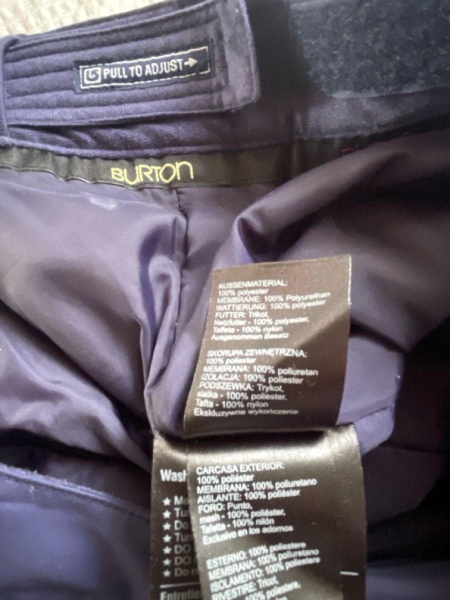Burton Pantaloni: Skihose von Burton Gr. S  – Usato da Balsthal venduto da Katzenfan99 4