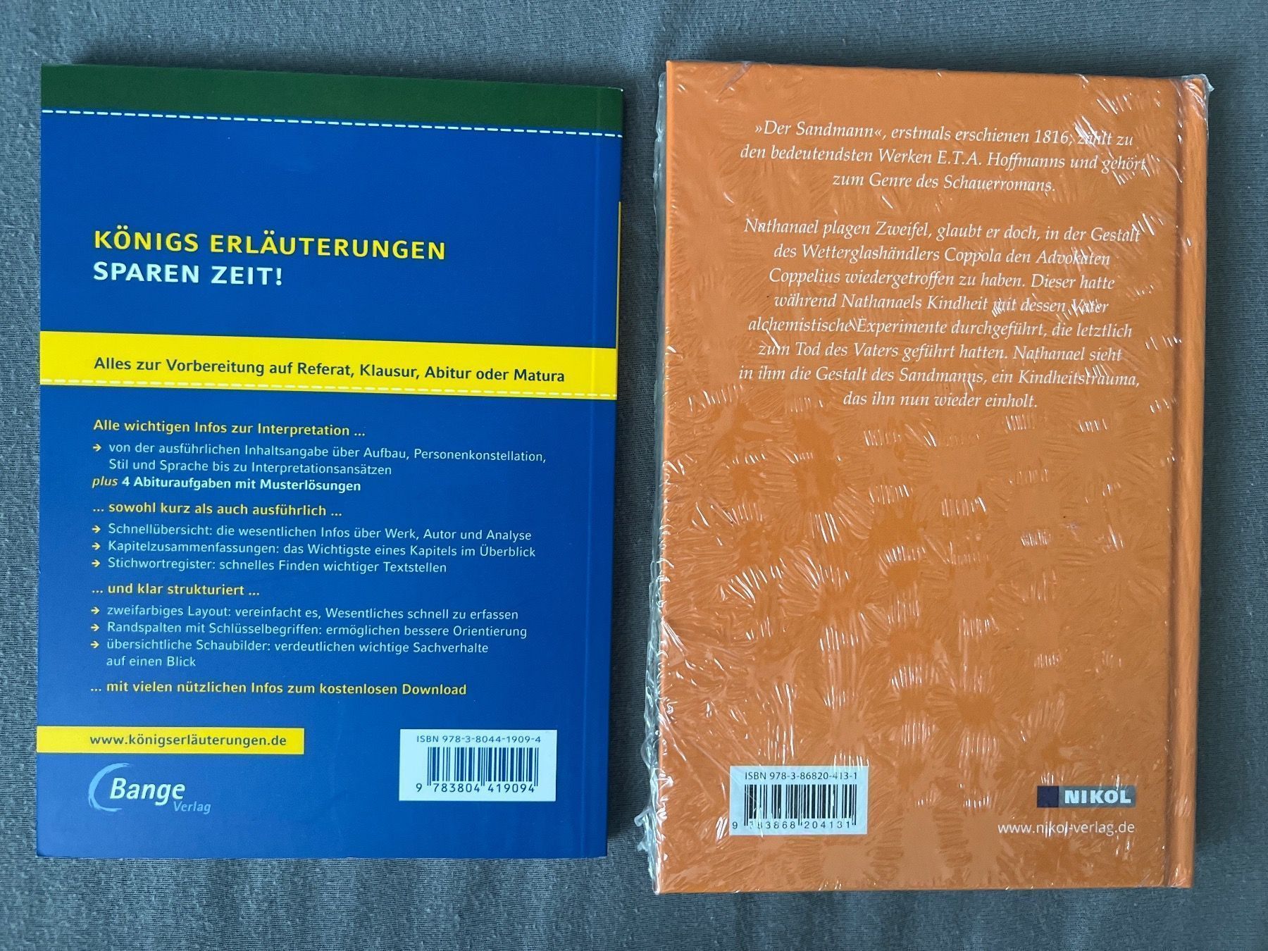 Libri: Der Sandmann von E. T. A. Hoffmann – Usato da Abtwil SG venduto da ale2002 1