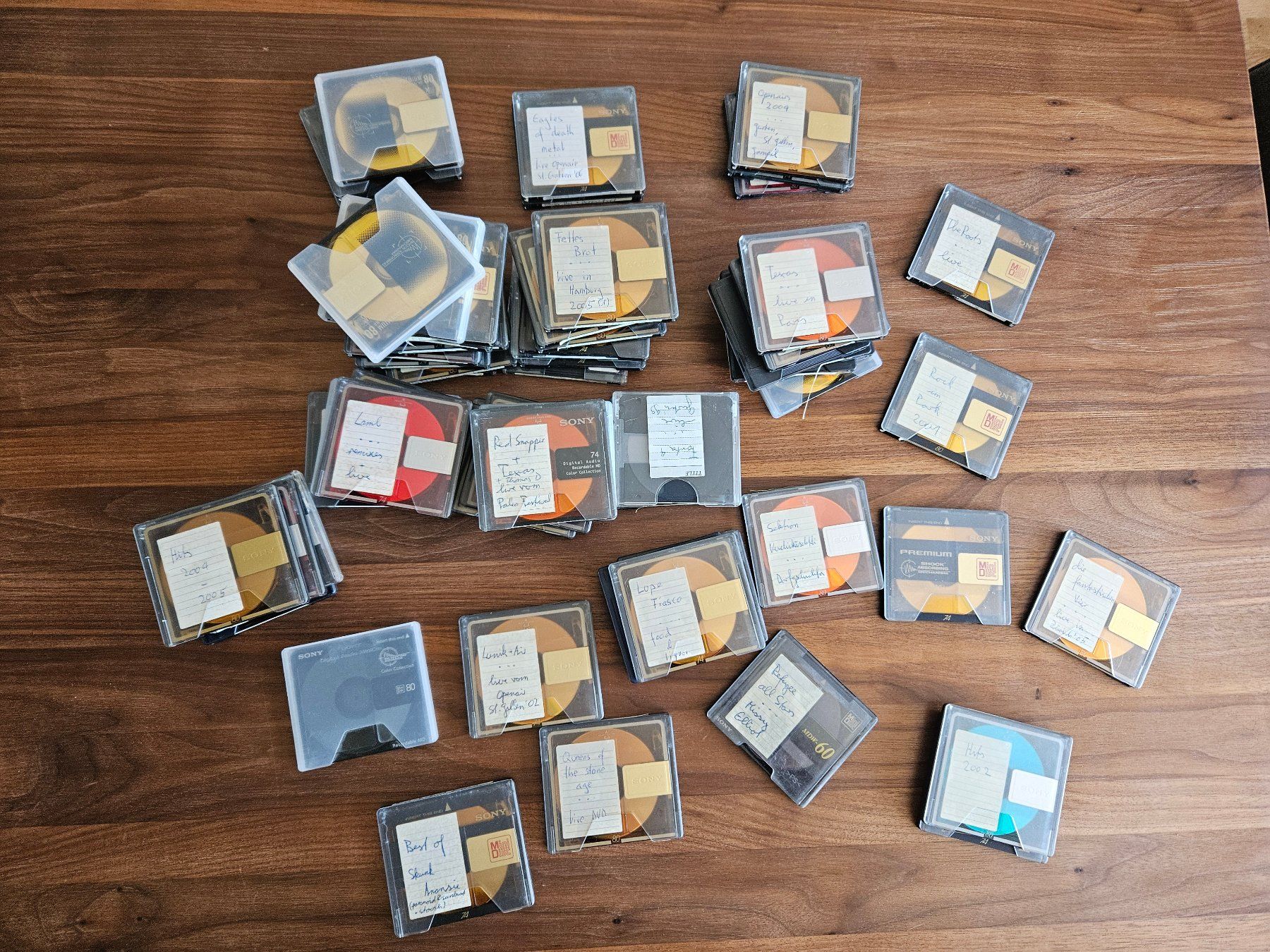 Minidisc: 61 Minidiscs bespielt – Usato da Liebefeld venduto da chr97f 2