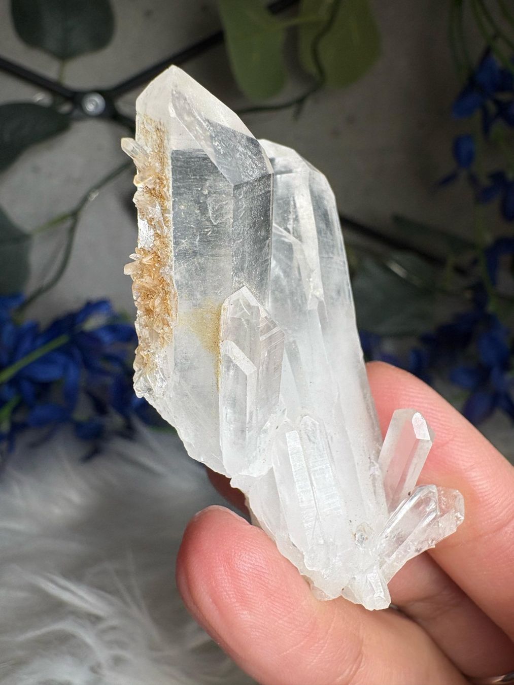 Minerali & Pietre curative: Kolumbianischer Lemurian-Quarz-Cluster – Nuovo (secondo la descrizione) da Neuheim venduto da m.hald 6