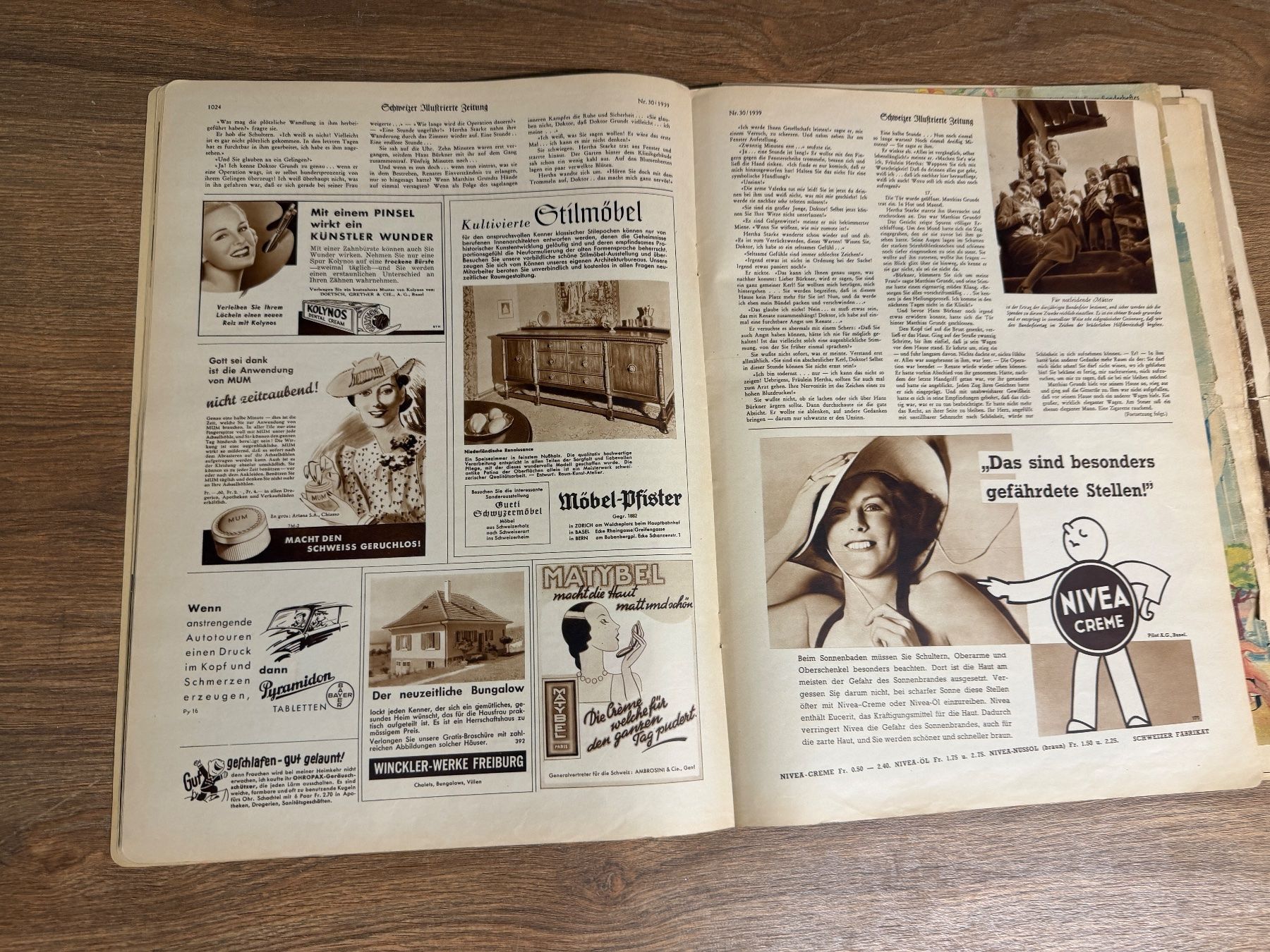 Riviste & Magazine: Schweizer Illustrierte Zeitung, Sondernummer, 1939 – Usato da Nussbaumen AG venduto da olitech5415 8