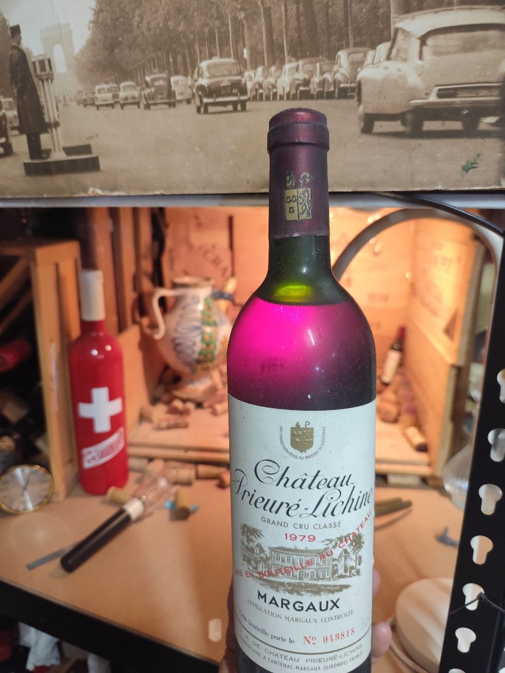 Château Margaux Vino: 1979 Margaux Chateau Prieure-Lichine  – Nuovo e nell'imballaggio originale da Büsserach venduto da Vintage-vins 1