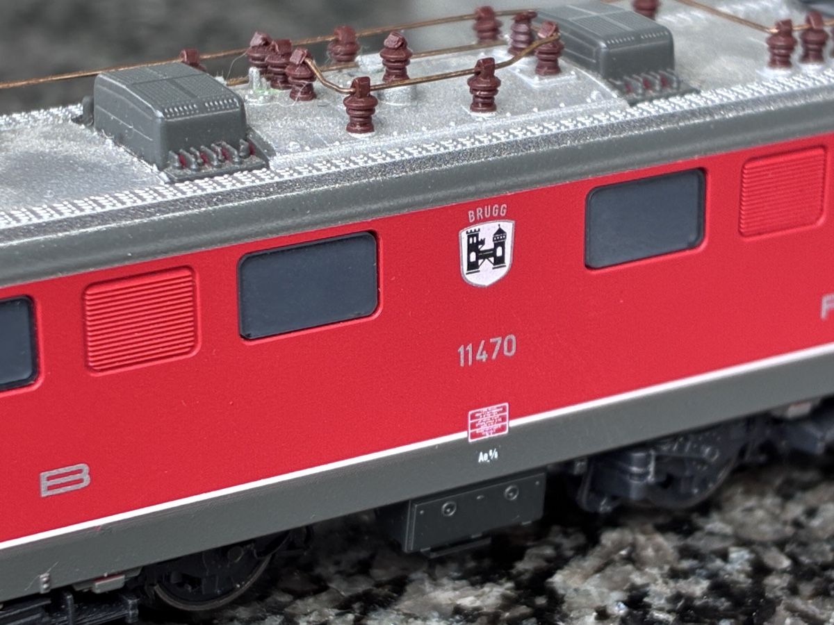 Fleischmann Modellini di ferrovie: Fleischmann Ae 6/6 Brugg Digital – Usato da Neunkirch venduto da Steff74 4