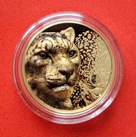 Gold Snow Leopard 1 oz