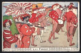 Vevey, Fete des Vignerons 1905, Les Suis