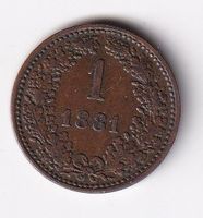 Oesterreich 1 Kreuzer 1881